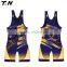 High quality sublimation wrestling wear custom