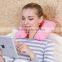 Flocking PVC inflatable travel U shape neck pillow                        
                                                Quality Choice