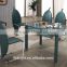 L820 high gloss 4 seater tempered glass dining table set