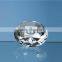 Shining crystal diamond paperweight with logo disgn