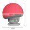 Splashproof Mushroom Mini Wireless Bluetooth Speaker Hands Free Speakers For Phone MP3 Laptop