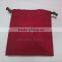 black special organic printed cotton shoe bag