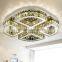 Hot Selling 60W LED Ceiling Lamp Stainless Steel K9 Crystal Decoration Ceiling Lamp