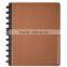 Customized high quality gift Leather notebook printing logo printing