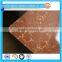 China Low price Deep Red Ceramic Porcelain Platy Floor Tile