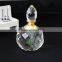 mini round shape crystal perfume bottle