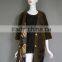 Modern new style womens clothes merino lamb sheep fur shearling coat