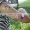 free temporary metallic gold tattoo sticker watertransfer country flag gold foil body tattoo