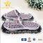 Comfortable microfiber chenille grazing slipper