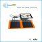 Hot!!! 10W Solar Panel Charger Fabric (Waterproof) PVC charger pack for mobile phone/ipad/map3