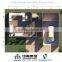 Steel Material and House,Office,Villa Use Prefab villa 145SQM (145SFT)