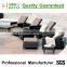 uv resistant double rattan lounge jardin garden furniture