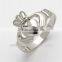 925 Sterling Silver Ladies Claddagh Rings,925 Irish Rings