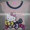 GIRLS SHORT SLEEVE TOP BOTTOM SET ( BRAND: HELLO KITTY )