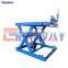 New arrival product loading dock stationary hydraulic lifting platform