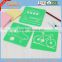 Plastic Drawing Stencil for Children DIY Painting