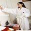Stripe Bathrobe Cotton Hotel Robes Unisex Nightdown