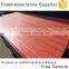 China 1220*2440*15mm/18mm 11 grooves red magic Melamine Slotted board/trough plate used in supermarket