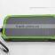 li-ion polymer 12000mah power bank solar power portable battery charger powerbank water-proof
