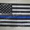 Free Shipping Thin Blue Line Police Garden Flag