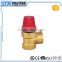 ART.5058 factory manufacture forged automatically brass water safety pressure relief valve for controlling pressure on boilers