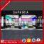 modern wood glass acrylic cosmetic shop layout interior design