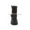 New Design Kids Warm Fur Lining Black Half Boots With Leather Upper