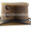 Suede Bullhide Leather TOPPER "Steampunk" TOP HAT