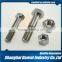 Hot sale aluminium stainless steel nut and bolt 12mm