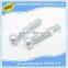 China factory customized high precison metal slotted self threading screw