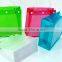 pvc gifts bag with logo printing/brand pp bag in packing bags /packing tight shopping pp bag