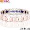 Ceramic modern friendship bracelet magnetic bracelets/girls friendship bracelets