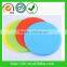 Promotional children grame silicone flying fisk silicone frisbee