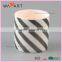 Popular Grey And Yellow Ceramic Rotary Candle Holder