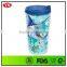 Personalized Colorful Plastic insulated water tumbler with lid and straw