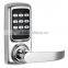 Assembly electronic keyless door lock anti-theft office door safety lock