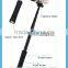 Extendable multi-function wireless bluetooth selfie stick with power bank &Led torch