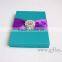 Elegant navy blue wedding invitation boxes
