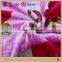 Manufactory  china home textile custom warm flannel fleece blanket stocks 2ply or 1ply organic led light blanket