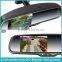 Car gps navigator 4.3 inch Windows CE 6.0 system rear view mirror bluetooth speaker