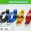 lightweight Aluminum Alloy 31.8mm type Bicycle Clip for road bike seat post red color