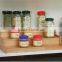 Classics 3-Tier Expandable Bamboo Spice Rack Step Shelf Organizer