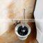 004 bathroom accessory hotel use Stainless steel Toilet brush holder decorative toilet brush holder
