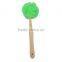 JML PE bath puff with handle bath pouf