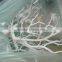 75CM silver wedding crystal garland with mantaniza wish tree for table centerpiece