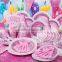 90pcs Birthday Party Supply Decoration Tableware Napkin+Gift Bags+Banner-birthday party child