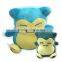 2016 pokemon go Snorlax plush toy with high quality