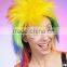 Multi color party wig, cheap synthetic colorful cosplay wigs wholesale
