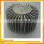 CNC Turning Extruded Aluminium Sunflower LED Bulb Light Heat Sink