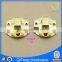 B-080# Luggage Bag Clasps Lock Light Gold Elegant Metal Turn Lock